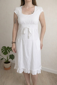 Robe D'ete Oxbow - M - Blanc - Coton