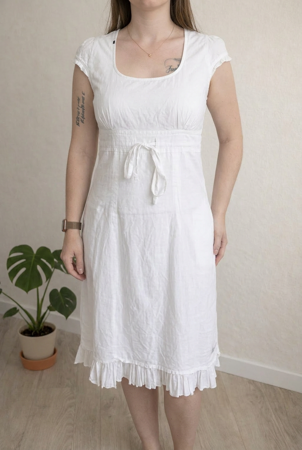 Robe D'ete Oxbow - M - Blanc - Coton