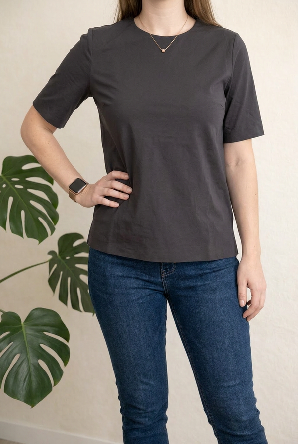 Top Zara - S - Noir -