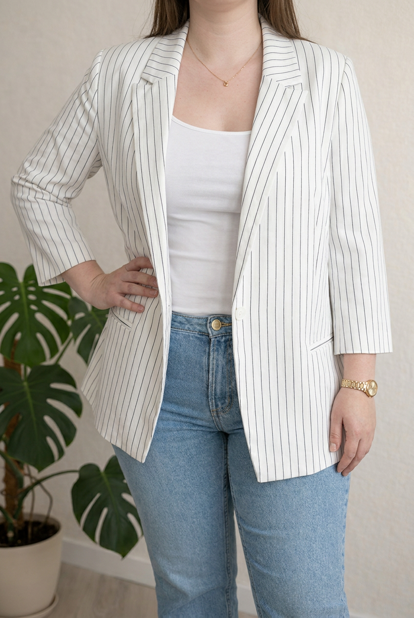 Blazer Reitmans - 44 - blanc