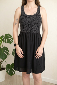 Robe Anna Karel - 40 - Noir -