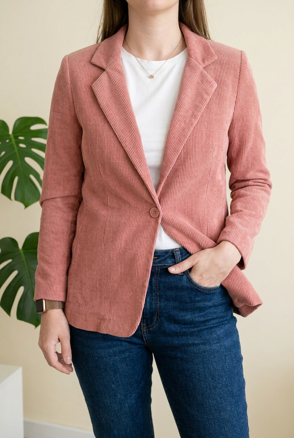Veste blazer Izzy - 40- Rose -