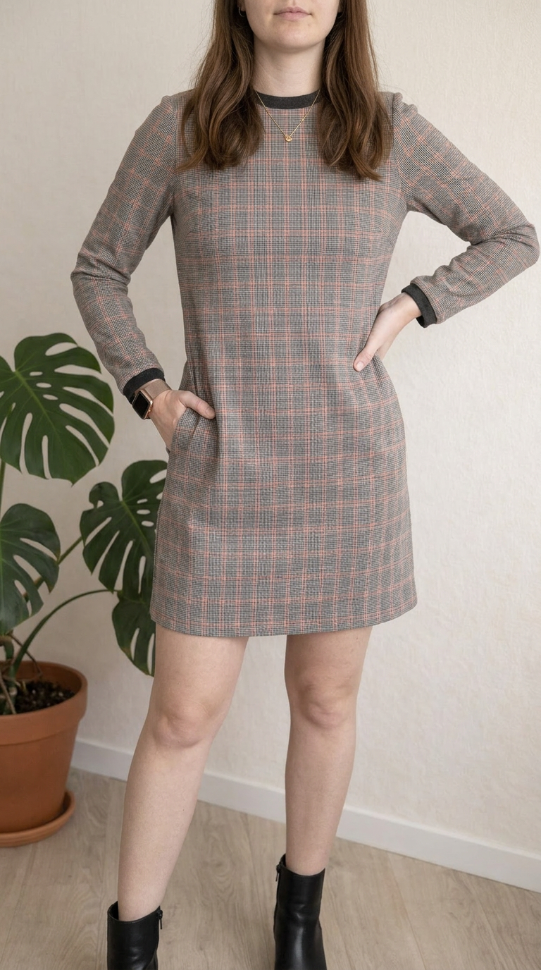 Robe Zara - S - Gris