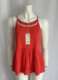 Top peplum Kaporal - S - corail