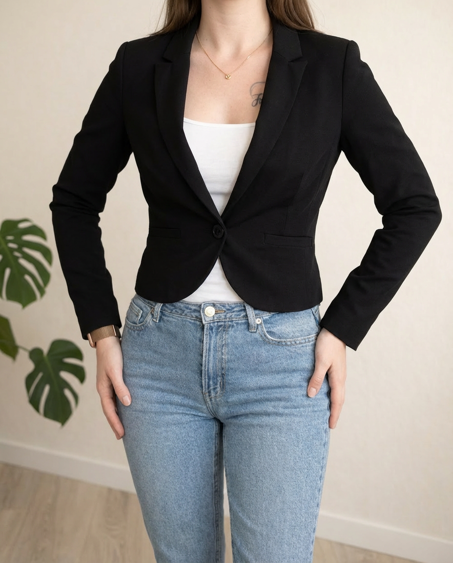 Veste blazer H&m - 36 - Noir