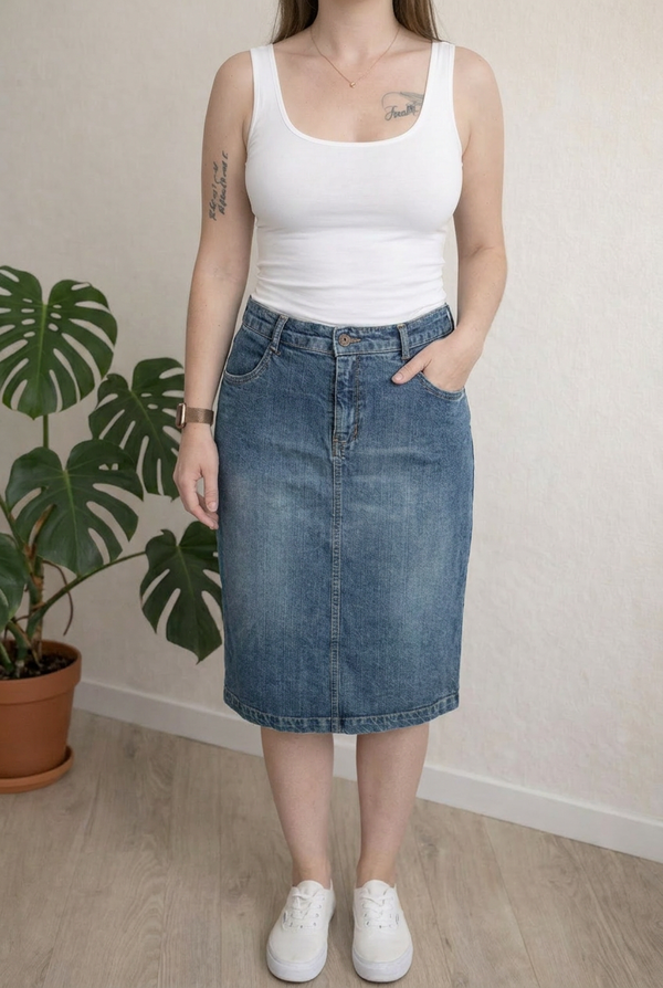 Jupe en jean Blue Motion - 38 - Bleu