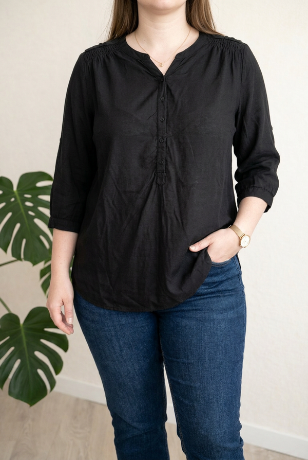 Blouse Ms Mode - 44 - Noir -