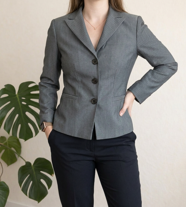 Blazer Le Suit - 38 - Gris -