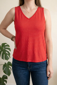 Débardeur Only - L - Rouge -