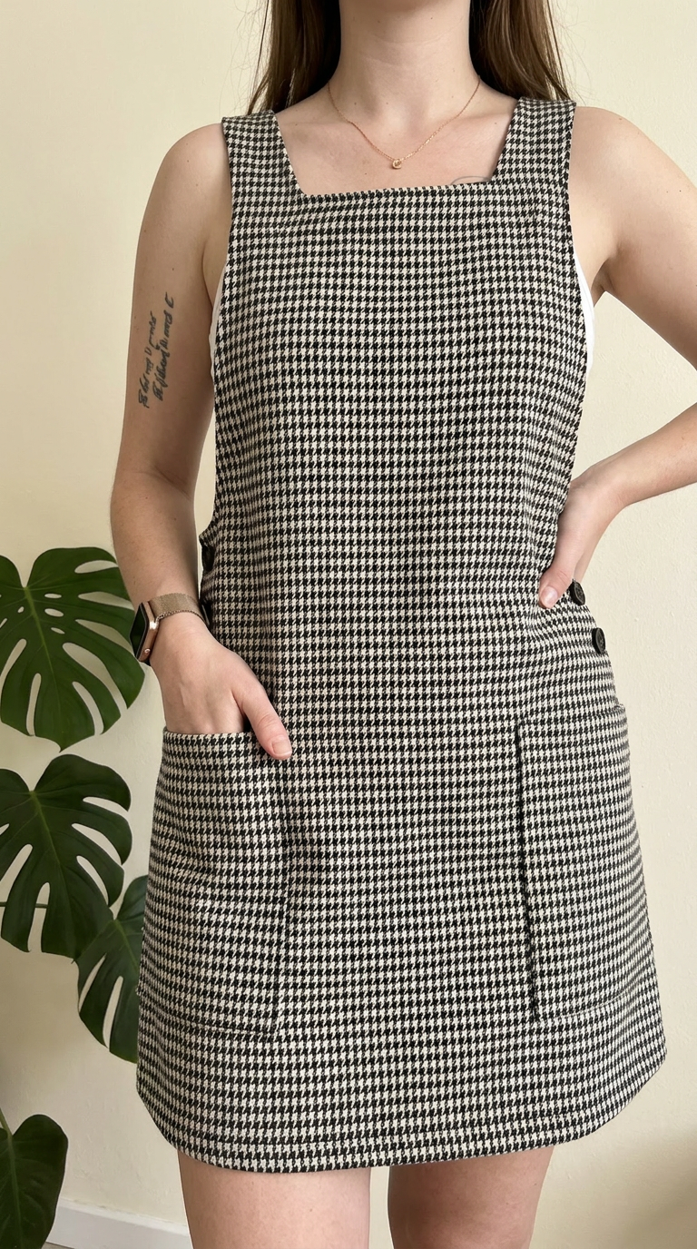 Robe chasuble Mango - L - Noir -