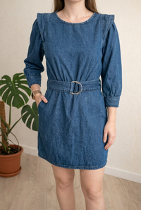 Robe En Jean Pimkie - 42 - Bleu -