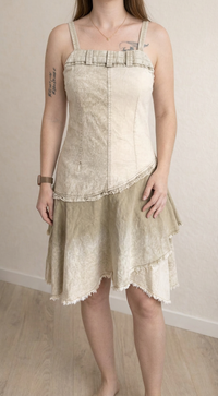 Robe Casual Coquines - 38 - Crème -