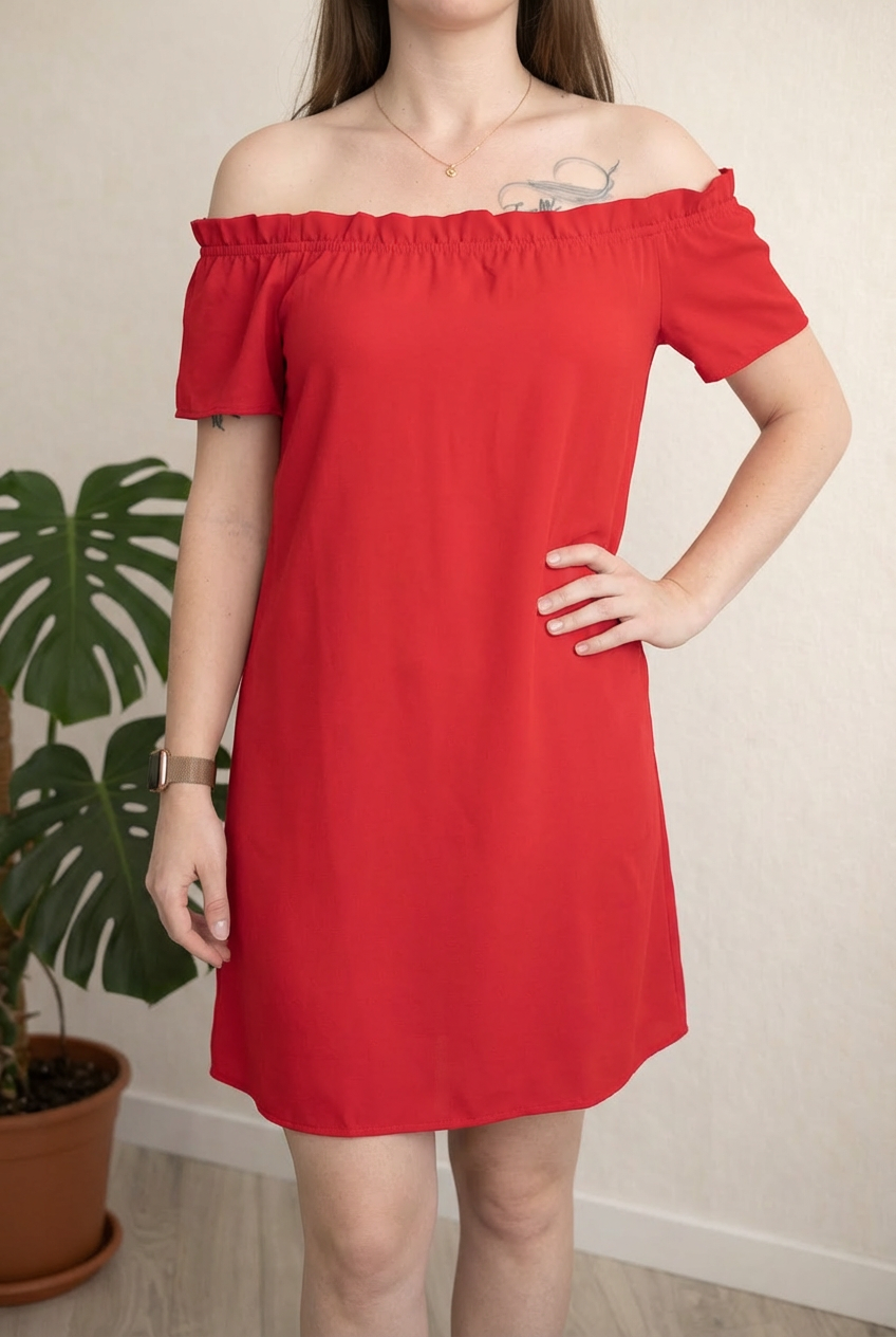 Robe d'été Kiabi - M - Rouge -