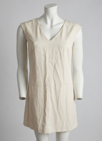 Robe Casual Mango - M - Blanc Crème -