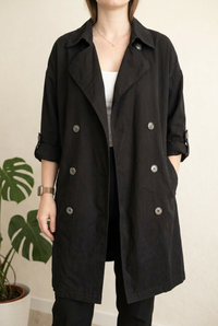 Trench Dreimaster - L - Noir -