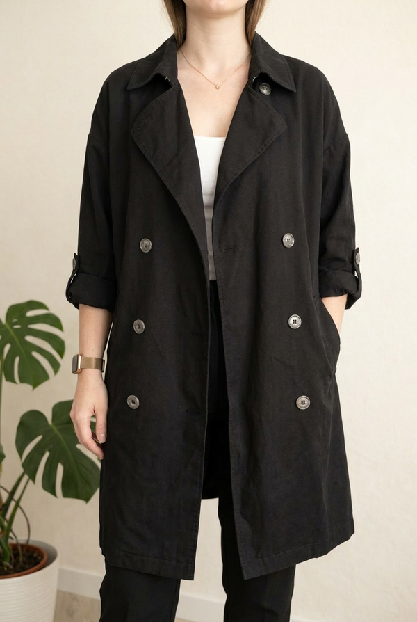 Trench Dreimaster - L - Noir -