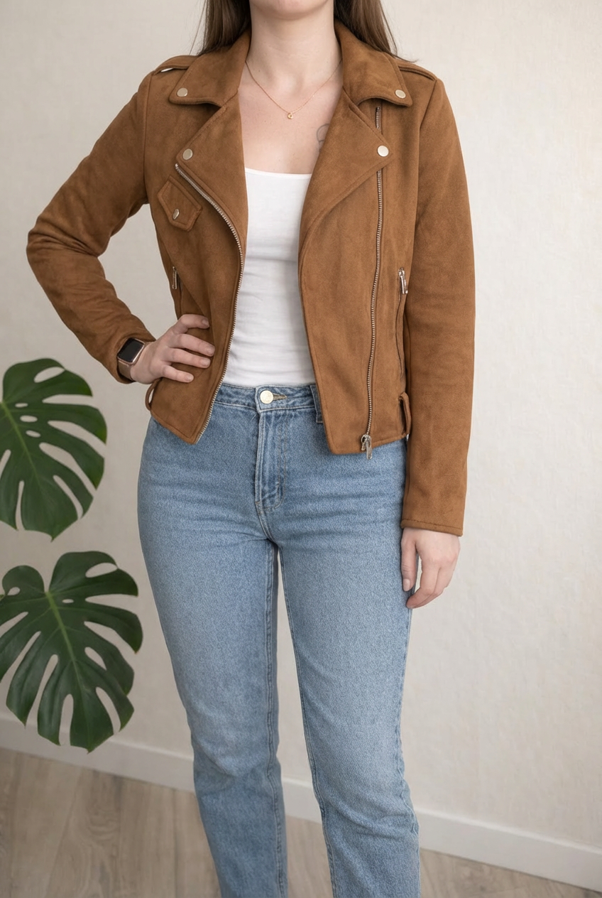 Veste perfecto Pull&bear - S - Marron
