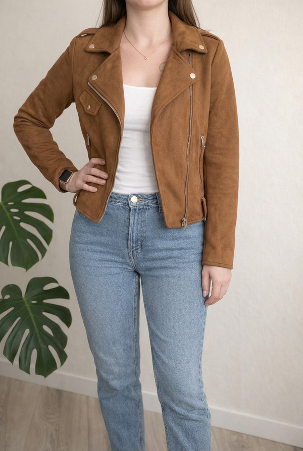 Veste perfecto Pull&bear - S - Marron