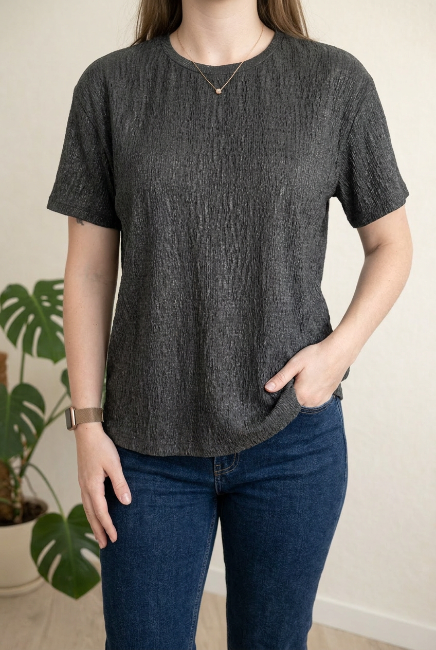 T-shirt Pimkie - L - Noir