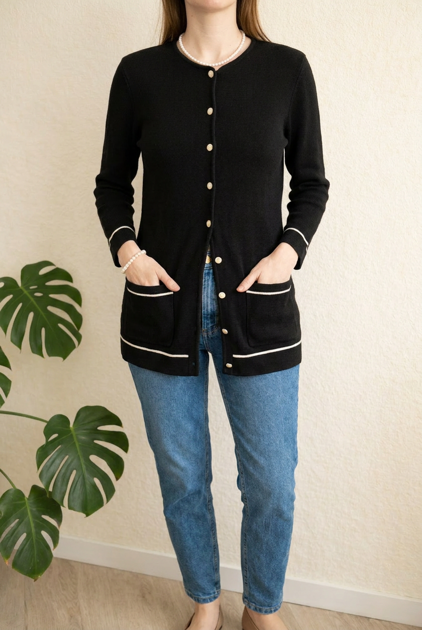 Gilet Liz Claiborne - Xs - Noir -