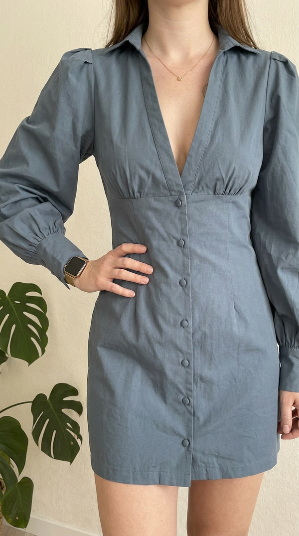 Robe mini Aria Cove - 38 - Bleu -