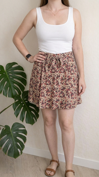 Jupe Monoprix Autre Ton - 40 - Beige -