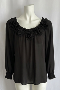 Blouse Joseph Ribkoff - 38 - Noir - à volants