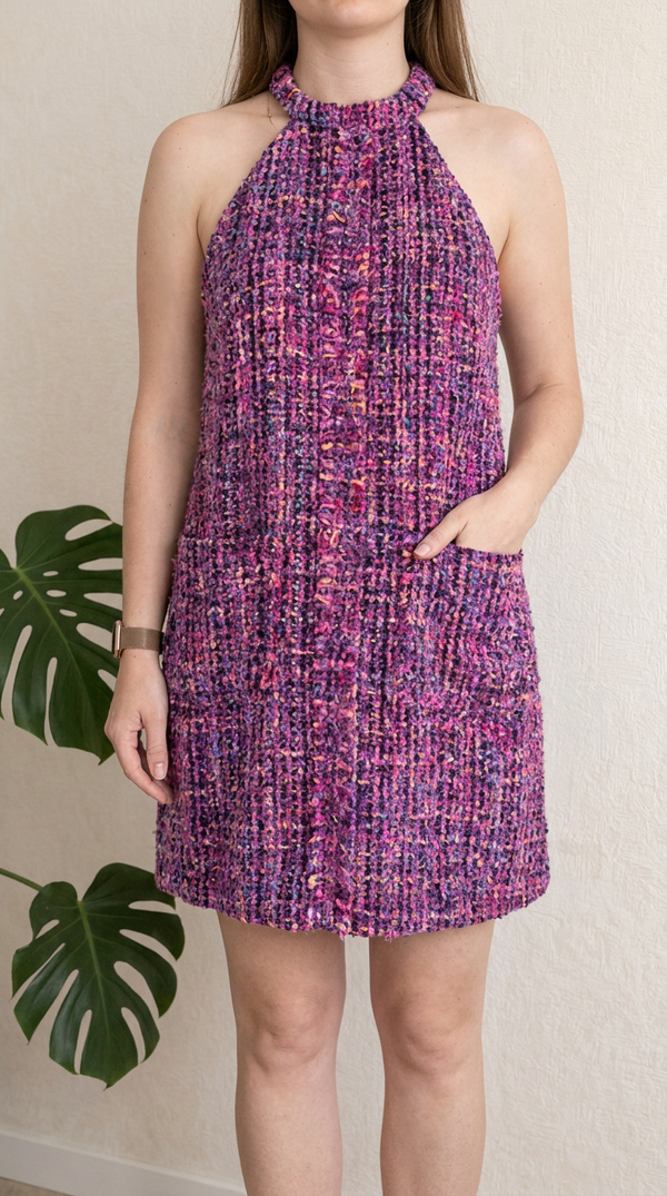 Robe mini Zara - S - Violet -