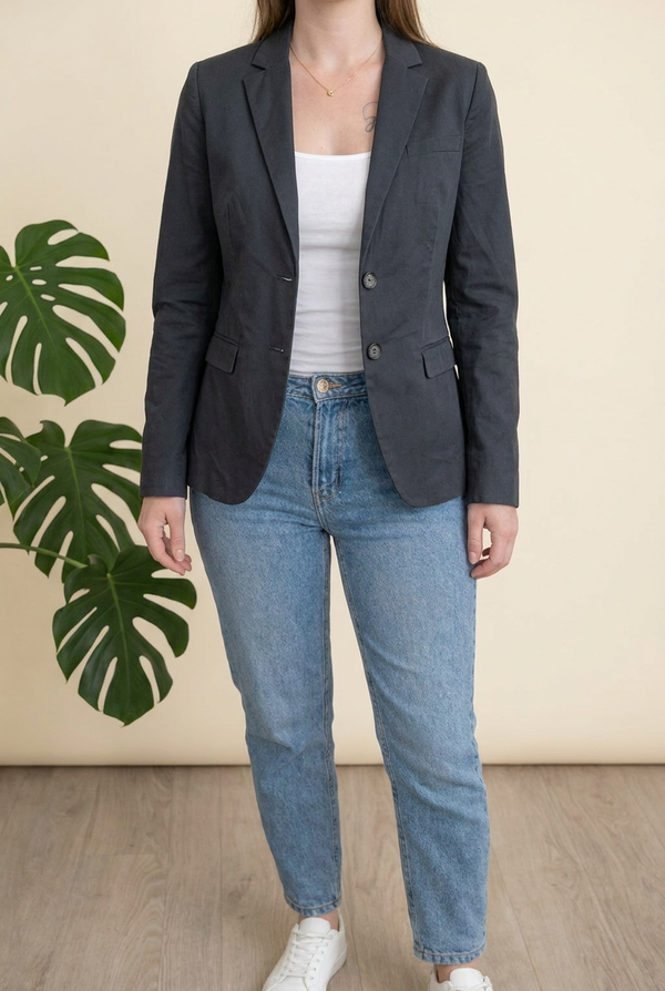 Blazer Benetton - 38 - Noir -