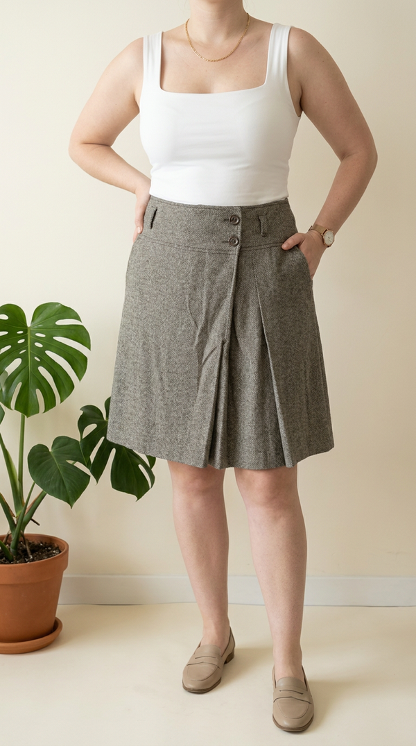 Jupe Esprit - 42 - Gris -