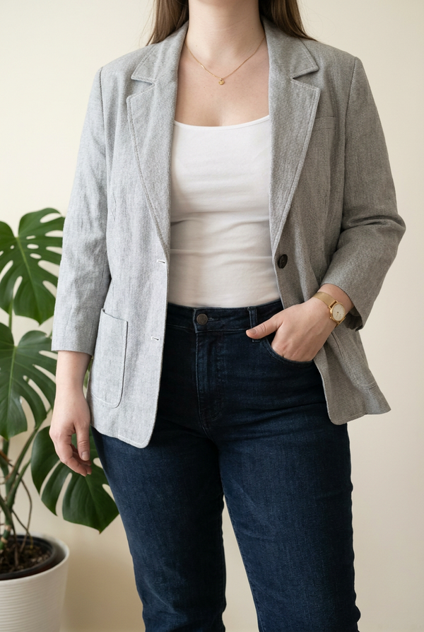 Blazer Old Navy - 42- Bleu Clair -