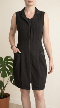 Robe casual Areline - M - Noir -