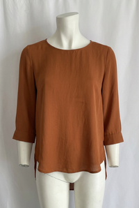Blouse Zara Basic - S - marron