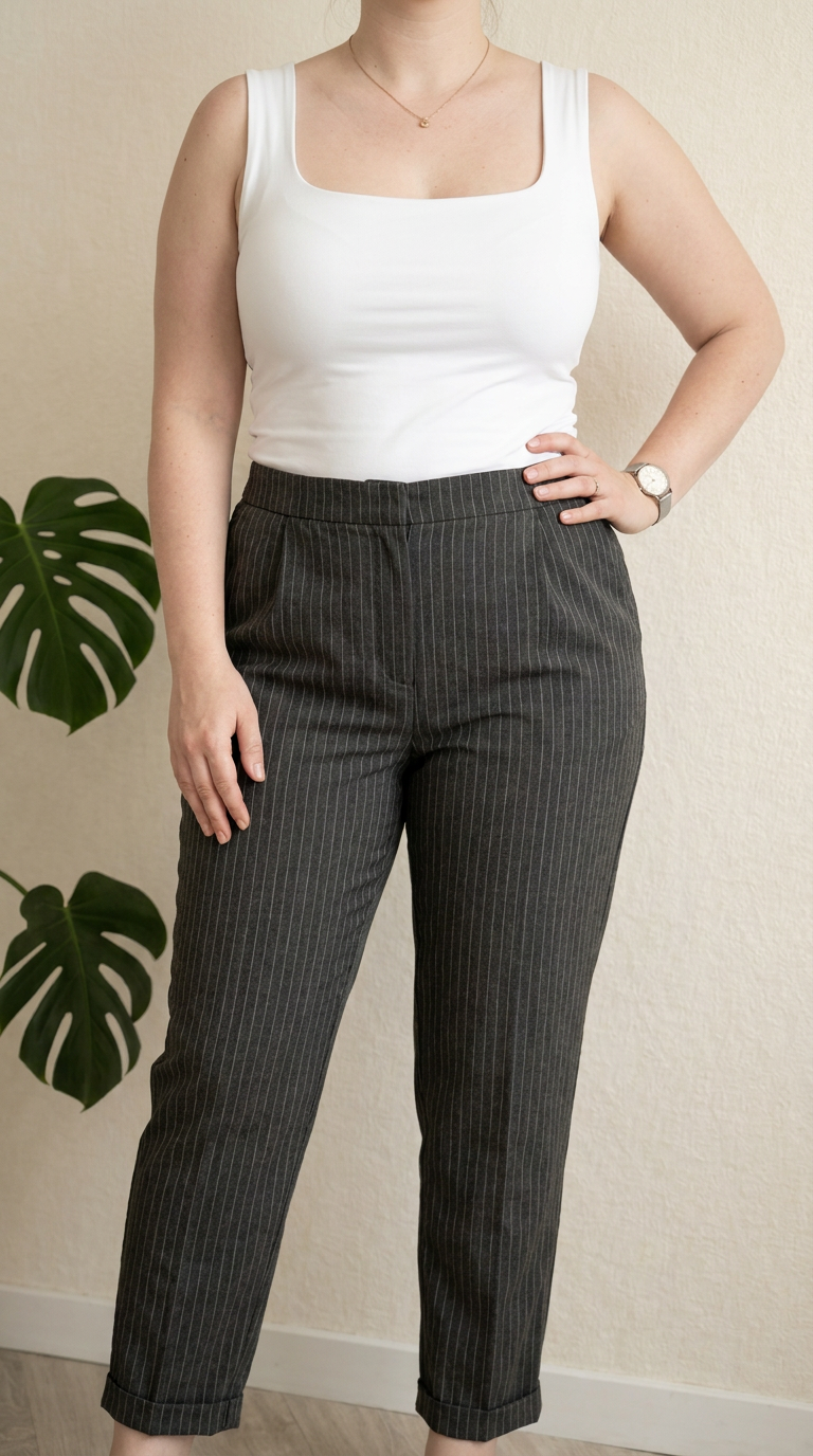 Pantalon Jennyfer - 42 - Gris -