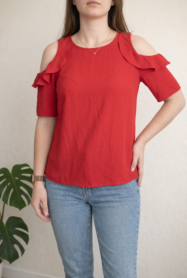 Blouse Promod - S - Rouge -