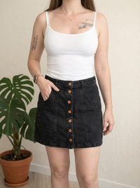 Mini jupe Stradivarius - 38 - Noir