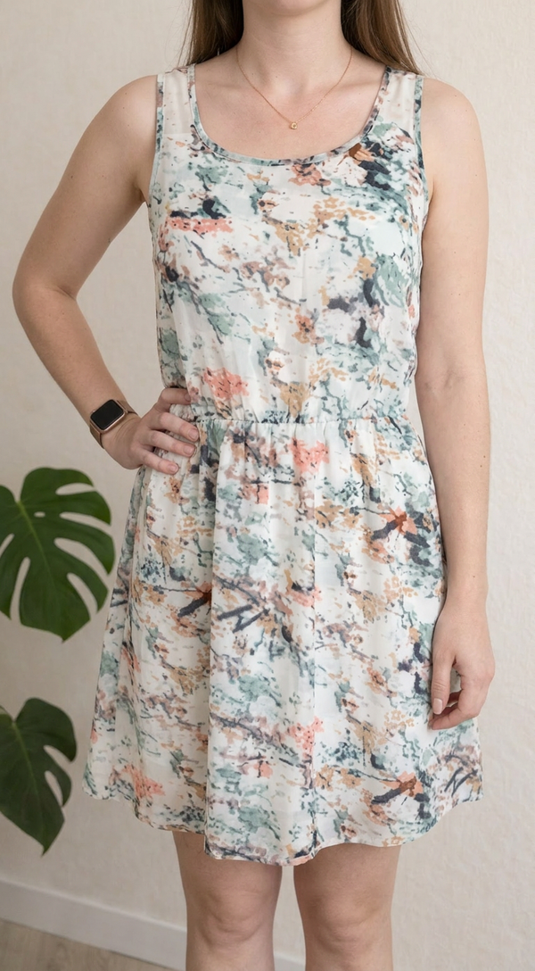 Robe D'ete Only - 38 - Blanc -
