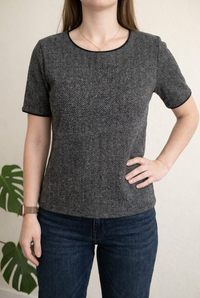Top Camaïeu - 40 - Gris -