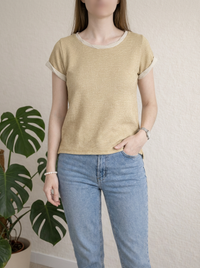 T-shirt Levi's - Xs - Doré/beige -